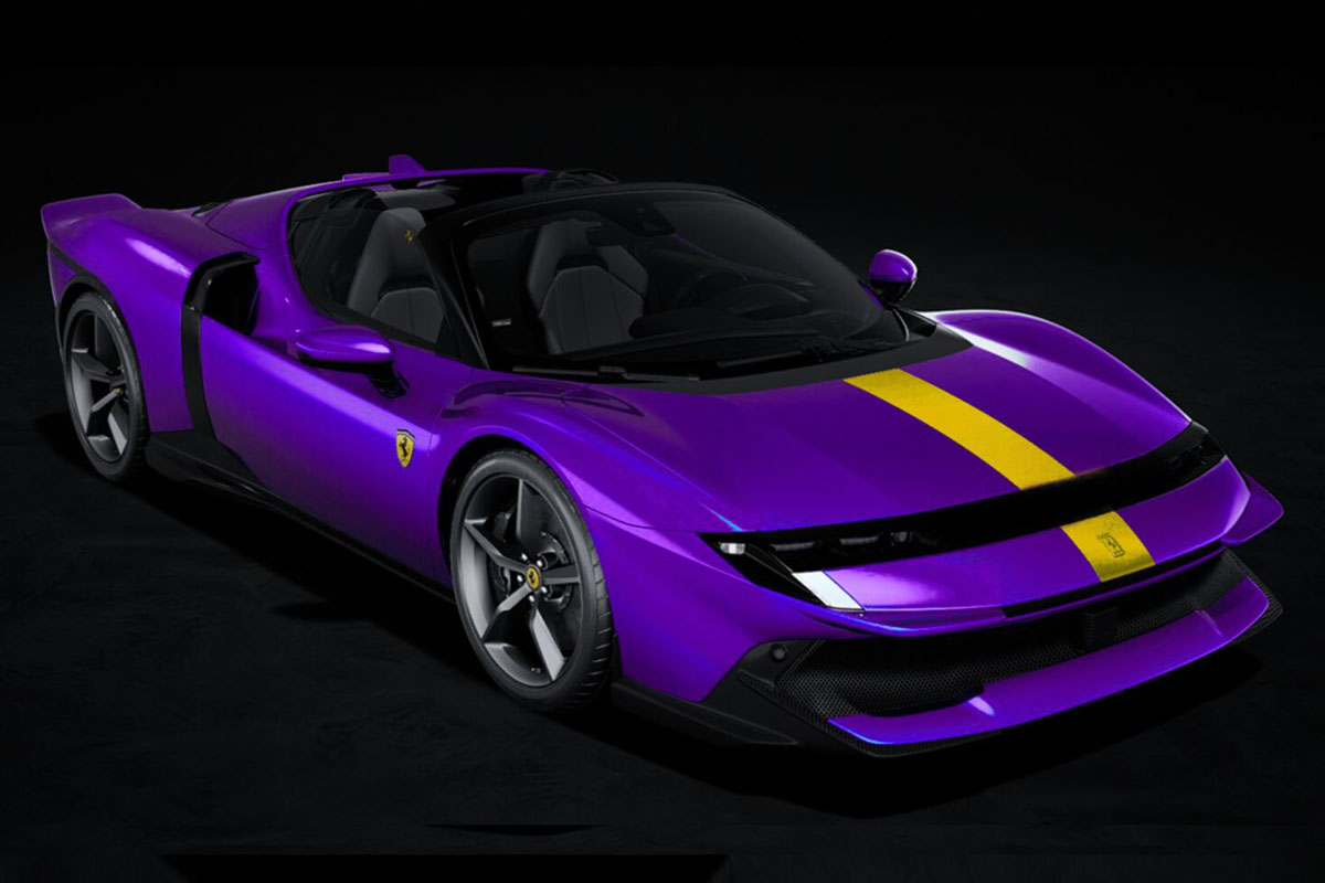 ** 予約商品 ** BBRC330D 1/43 Ferrari 849 Testarossa Spider Viola Hong Kong / Yellow livery Limited 30pcs