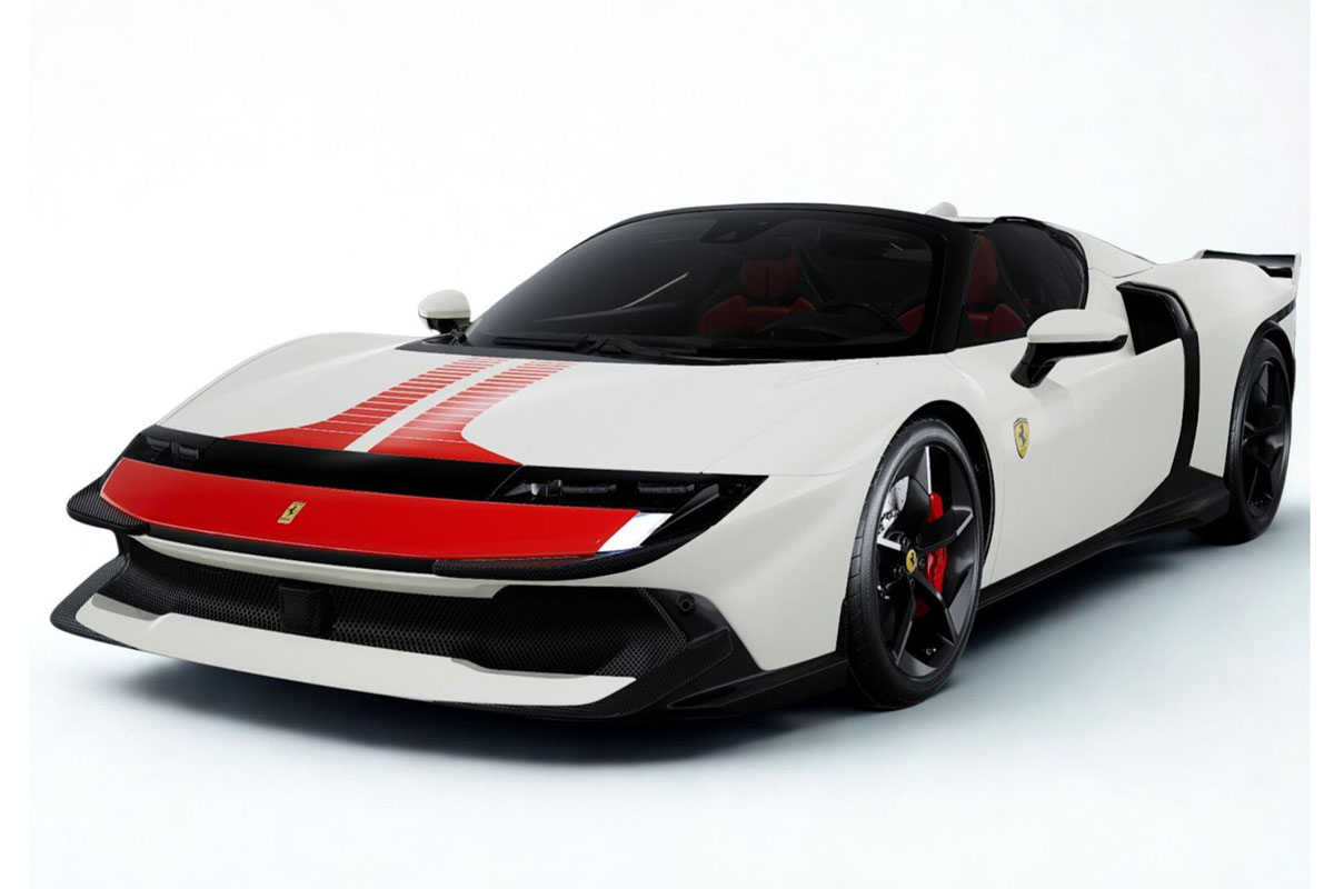 ** 予約商品 ** BBRC331C 1/43 Ferrari 849 Testarossa Spider Assetto Fiorano Bianco Italia / Rosso Corsa Livery Limited 20pcs