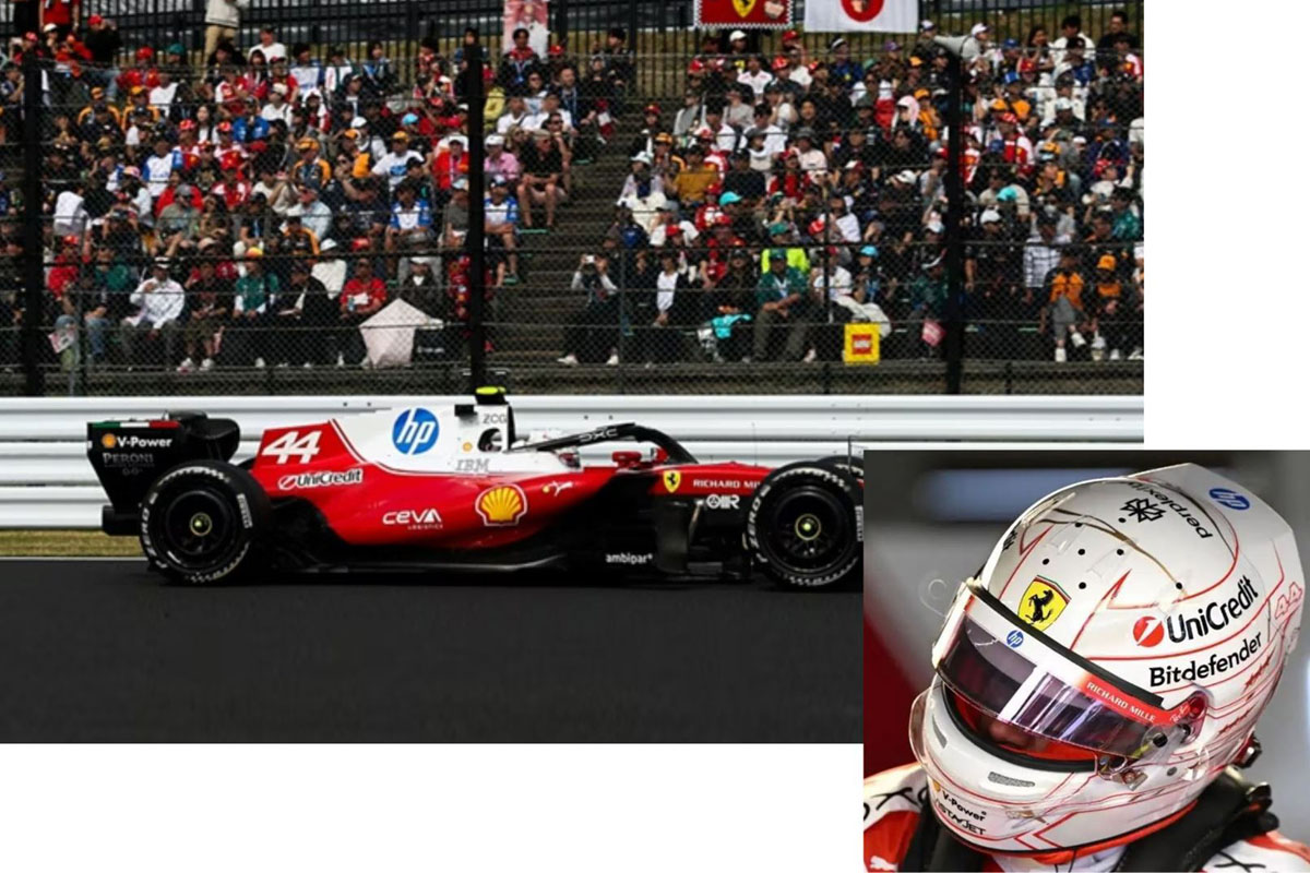 ** 予約商品 ** BBRC332B44DR 1/43 Ferrari SF26 F1 Japanese GP 2026 L.Hamilton (with Driver)