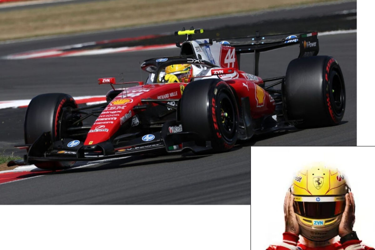 ** 予約商品 ** BBRC332D44DR 1/43 Ferrari SF26 F1 British GP 2026 L.Hamilton (with Driver)