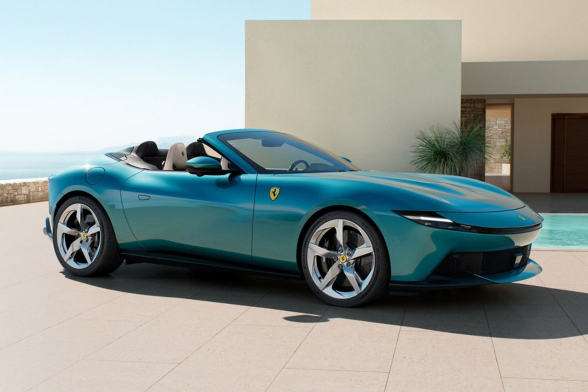 ** 予約商品 ** BBR Deluxe C333BDL 1/43 Ferrari Amalfi Spider Verde Costiera