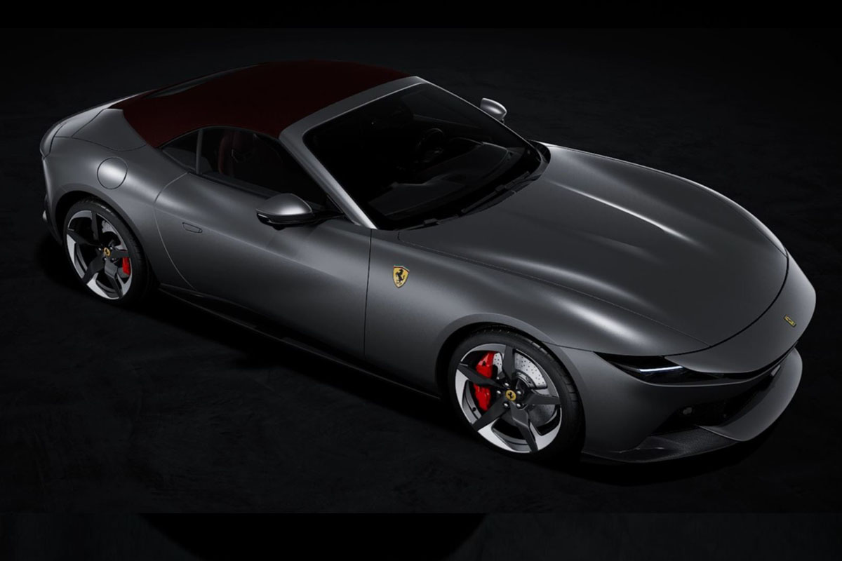 ** 予約商品 ** BBR Deluxe C333FDL 1/43 Ferrari Amalfi Spider Grigio Silverstone matt