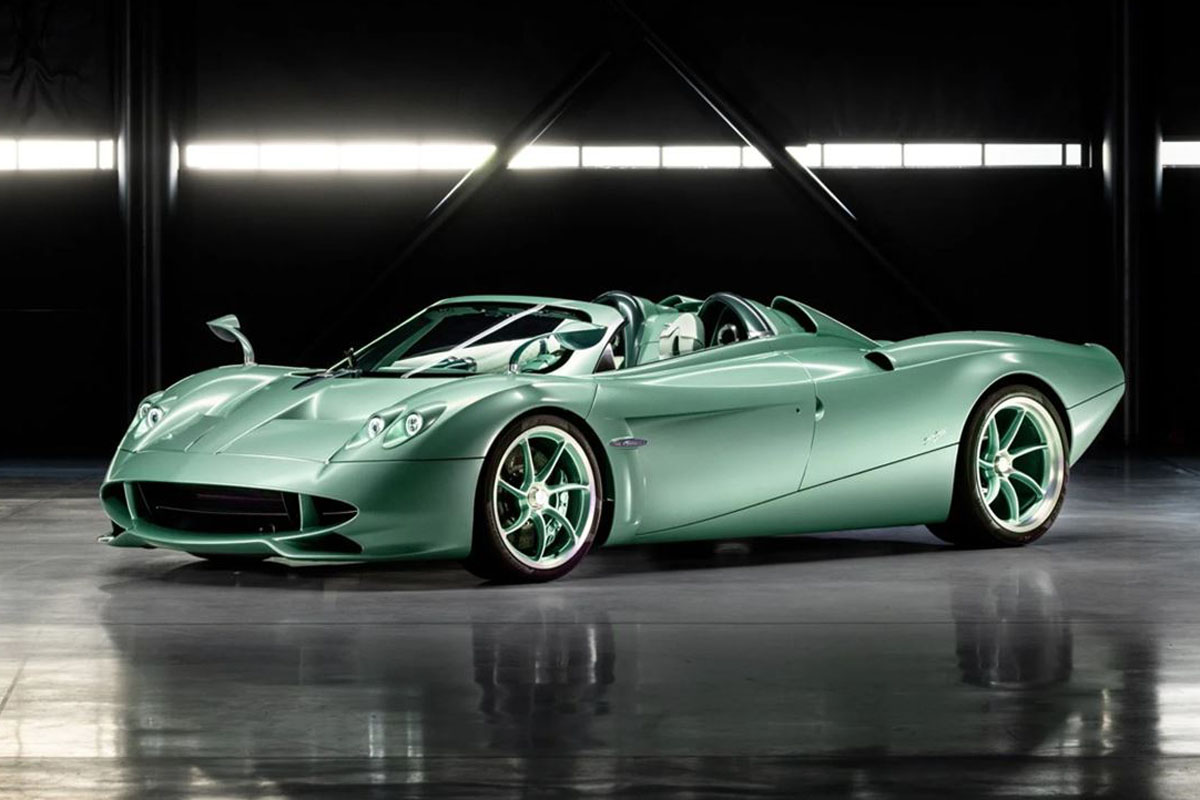 ** 予約商品 ** BBRC335A 1/43 Pagani Huayra Codalunga Speedster Verde Speedster