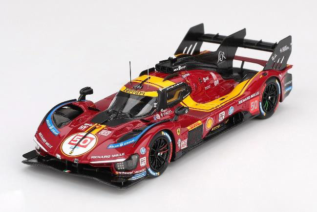 【お取り寄せ商品】 BBR CS009 1/43 Ferrari 499P WEC Qatar 1812km 2025 Winner #50 AF Corse