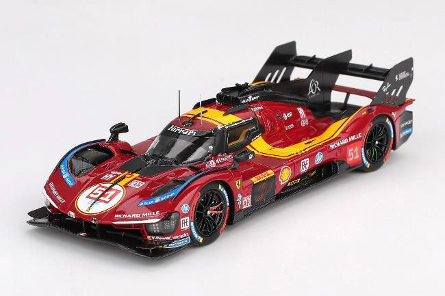 予約商品 ** BBR CS011 1/43 Ferrari 499P WEC Qatar 1812km 2025 3rd
