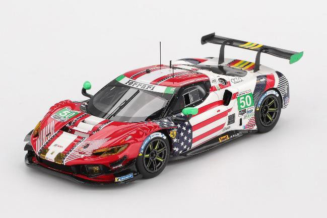 【お取り寄せ商品】 BBR CS016 1/43 Ferrari 296 GT3 IMSA Daytona 24H 2025 #50 Af Corse