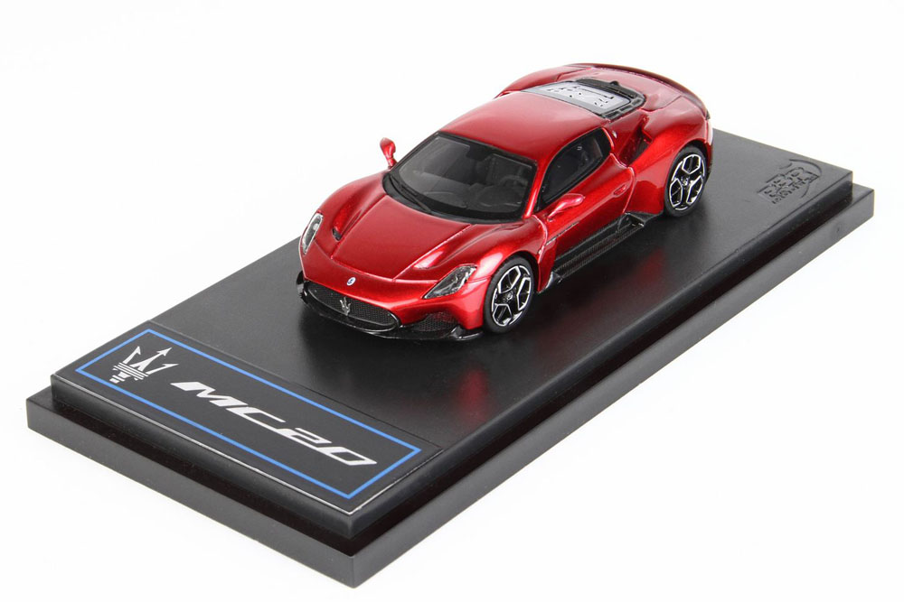 【お取り寄せ商品】 BBR SC6405C 1/64 Maserati MC20 Rosso Vincente Limited 100pcs