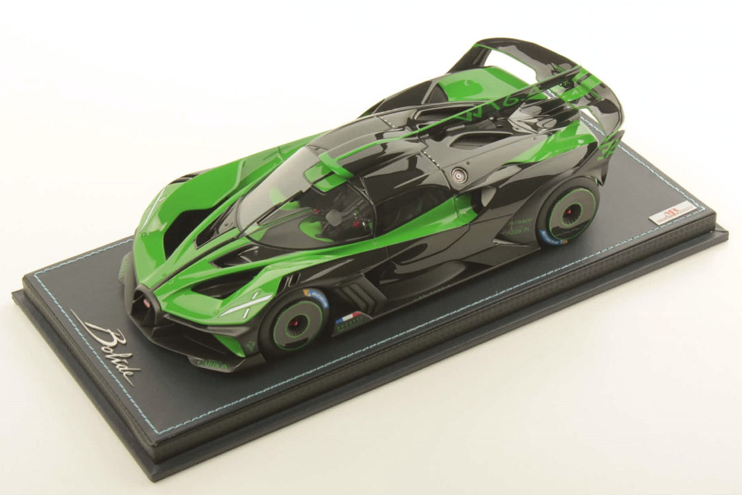 ** 予約商品 ** MR collection BUG014B 1/18 Bugatti Bolide Verde Viper