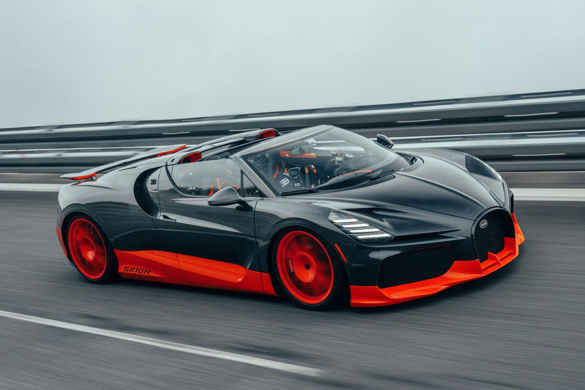 予約商品 ** MR collection BUG015WR 1/18 Bugatti W16 Mistral World