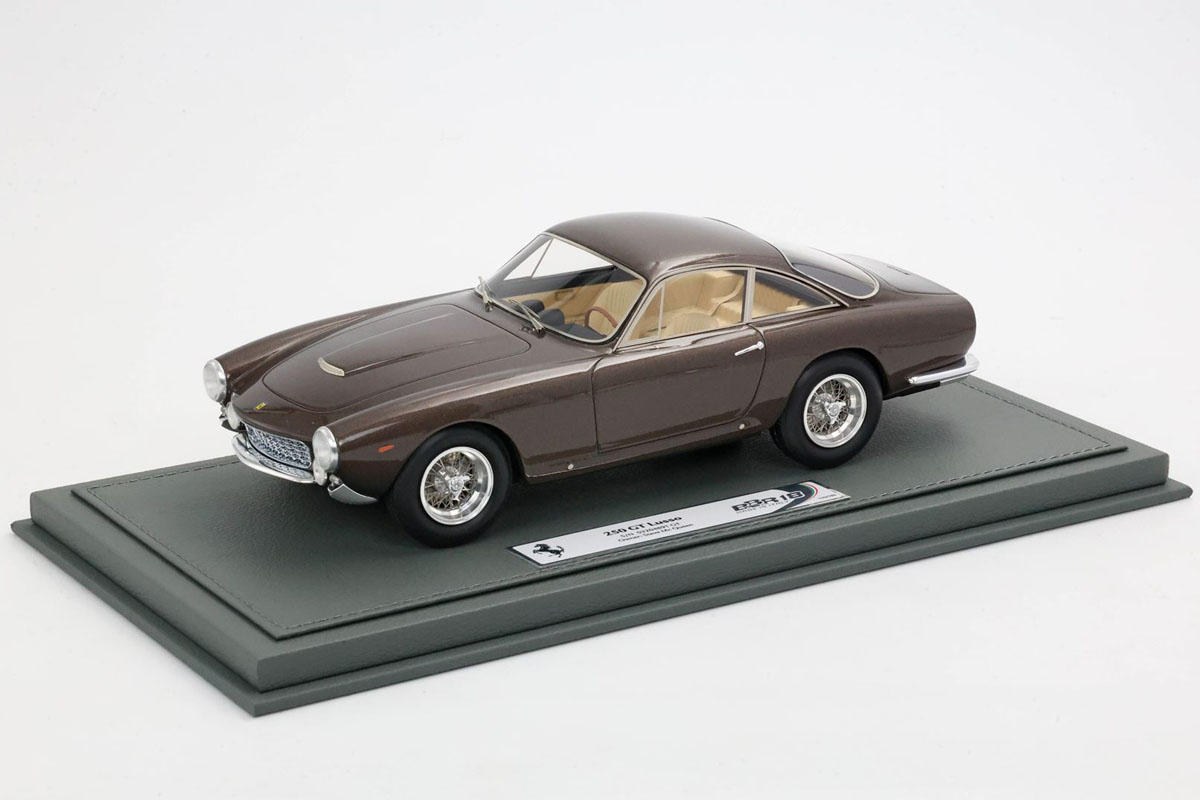 ミニカー　1/18 Ferrari 250 GT Berlinetta Passo Corto(メタリックグレー) ケース無 [BBR1851C] 駿河屋 -<中古>1/18 Ferrari 250 GT Berlinetta Passo Corto