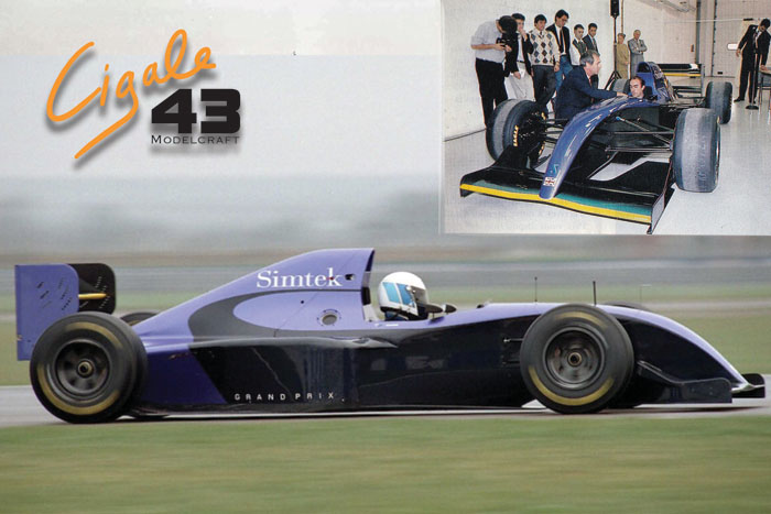 Cigale 43 Decal CDS036 1/43 Simtek S941 Silverstone Presentation / Test 1994 【メール便可】
