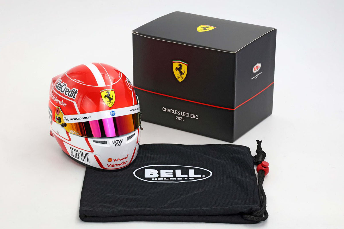 BBR CL2025 1/2 BELL Helmet Charles Leclerc 2025