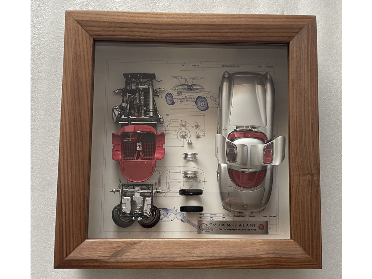 【お取り寄せ商品】 CMC A-038 Model Art Mercedes Benz 300SLR Uhlenhaut Coupe