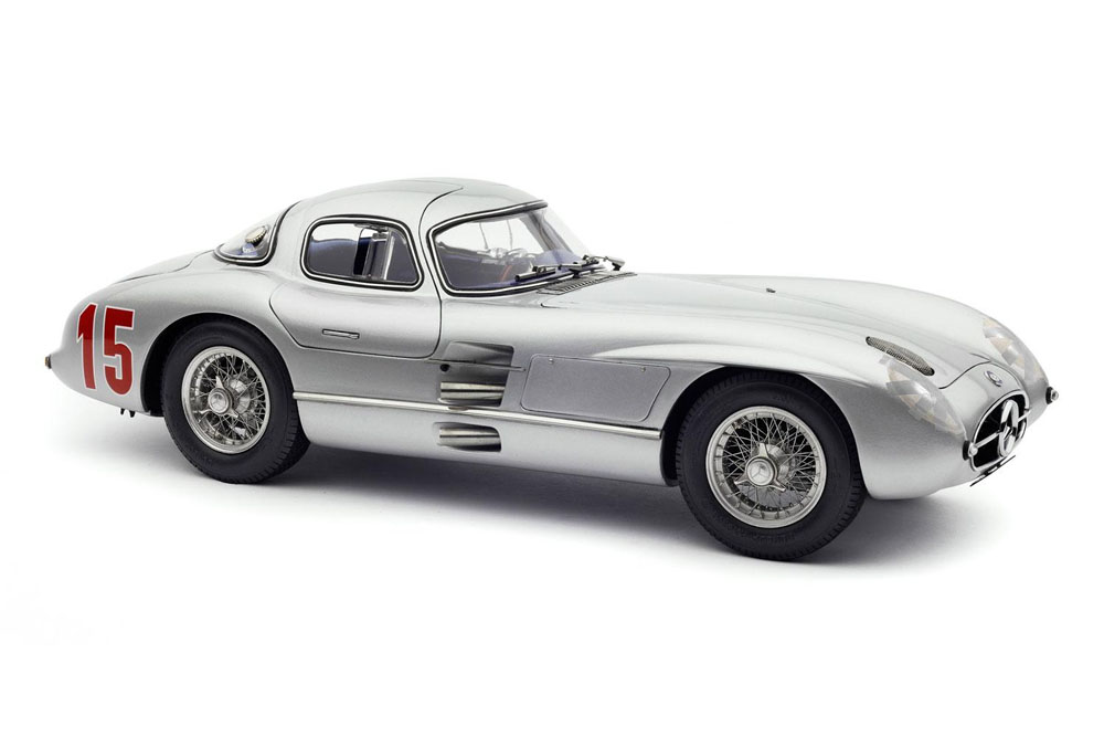 【お取り寄せ商品】 CMC M244 1/18 Mercedes-Benz 300 SLR Coupe GP Sweden 1955 Rudolf Uhlenhaut #15 Limited 1000pcs
