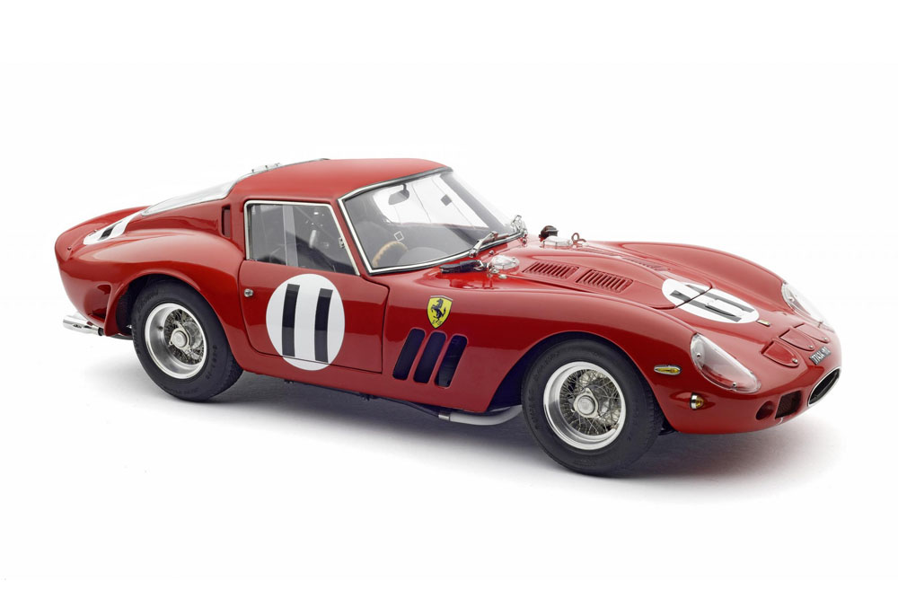【お取り寄せ商品】 CMC M-249 1/18 Ferrari 250 GTO RHD #3647 2nd 1000km Paris Montlhery 1962 J.Surtees / M.Parkes #11 Limited 2000pcs