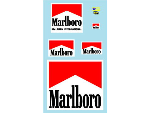 Museum collection D1057 1/10 1991 Senna Figure Logo Decal 【メール便可】