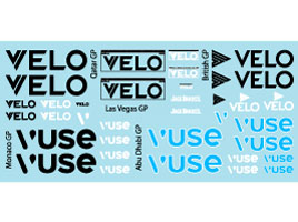 Museum collection D1125 1/43 McLaren MCL60 Logo Decal (Spark) 【メール便可】