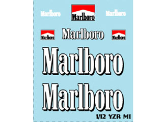 Museum collection D143 1/12 Minichamps YZR-M1(02) Marlboro Decal【メール便可】