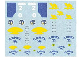 Museum collection D260 1/43 Williams FW14B & 15C Camel【メール便可】