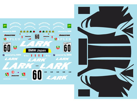 Museum collection D290 1/18 McLaren F1-GTR Lark JGTC 1996 【メール