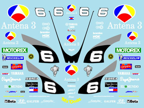 Museum collection D350 1/12 Yamaha YZR500 01 Norick【メール便可】