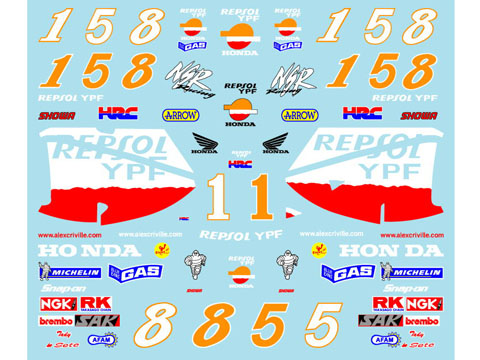 Museum collection D356 1/12 Honda NSR500 00 Honda Repsol【メール便可】