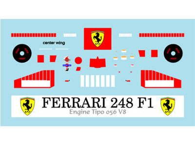 Museum collection D385 1/43 Ferrari 248 Barcode【メール便可】