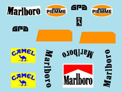 Museum collection D402 1/6 Helmet (Villeneuve,Prost,Patrese)【メール便可】