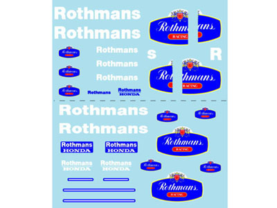 Museum collection D467 1/12 Honda NSR500 85&89 Rothmans【メール便可】