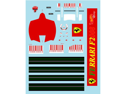 Museum collection D478 1/43 Ferrari F2008 bar【メール便可】