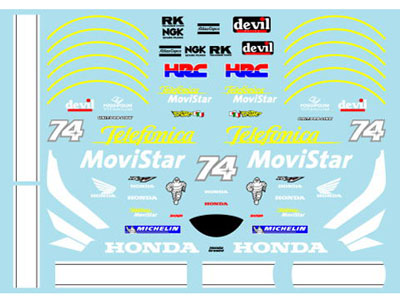 Museum collection D483 1/12 Honda RC211V 03 Test Daijiro Kato【メール便可】