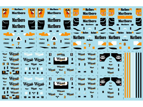 Museum collection D491 1/64 McLaren Number & Tobacco No.2 4/9-4/20【メール便可】