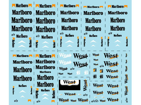 Museum collection D492 1/64 McLaren Tobacco Set【メール便可】