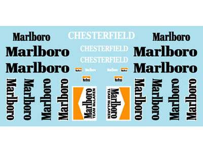 Museum collection D493 1/43 McLaren M26 Marlboro & M23 Chesterfield【メール便可】