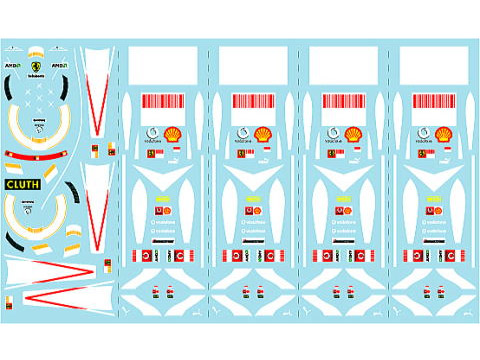 Museum collection D546 1/20 Pit crew 06 Ferrari Barcode【メール便可】