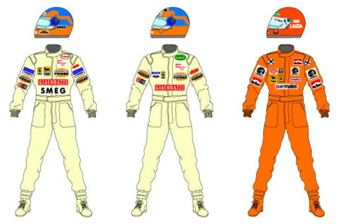 Museum collection D567 1/20 F1 Driver Set (T2,CK,C2)【メール便可】