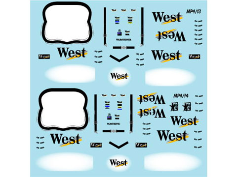 Museum collection D598 1/43 McLaren MP4/13 & 14 (PMA)【メール便可】