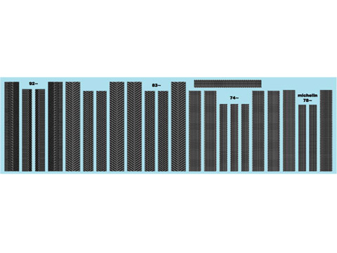 Museum collection D599 1/64 Rain Tire Set【メール便可】