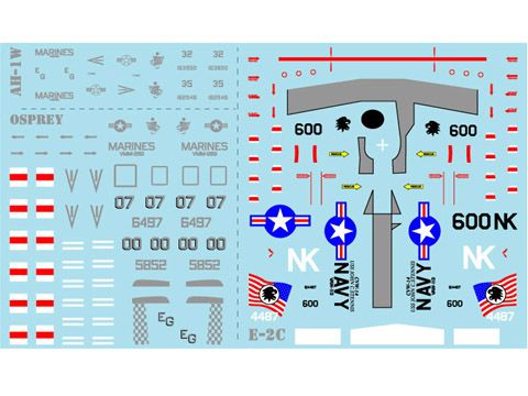 Museum collection D600 1/144 Osprey & AH-1&E-2C Iraq war Set【メール便可】