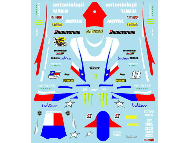 Museum collection D602 1/12 Yamaha YZR-M1 2010 Tech 3 USA-GP (Tamiya)【メール便可】