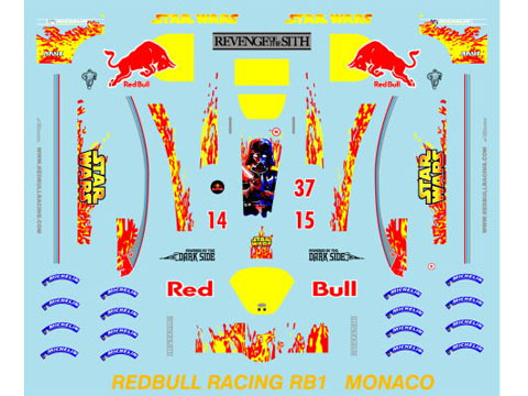 Museum collection D649 1/64 RedBull RB1 '05 Monaco GP【メール便可】