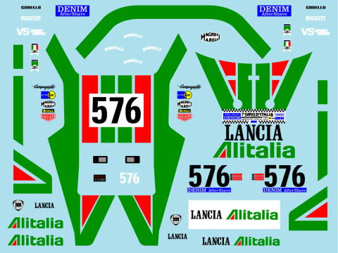 Museum collection D650 1/64 Lancia Beta '79 Villeneuve【メール便可】