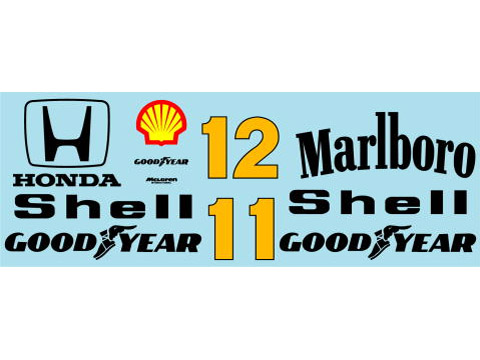 Museum collection D659 1/8 McLaren MP4/4 Front Nose (DeAgostini)【メール便可】