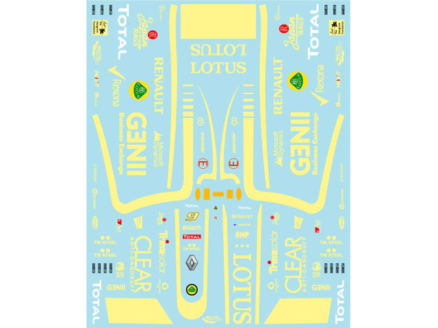Museum collection D673 1/20 Lotus F1 E20 Raikkonen【メール便可】