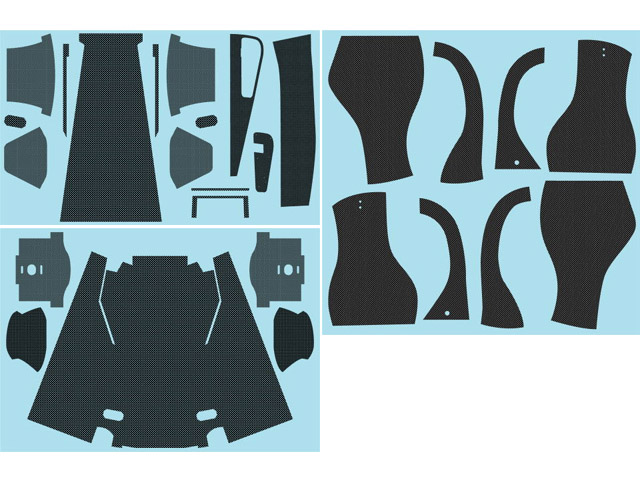 Museum collection D692 1/8 McLaren MP4/4 Duct Set (DeAgostini)【メール便可】