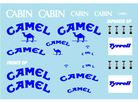 Museum collection D711 1/43 Tyrrell 018&021 Tobacco Logo (PMA&Spark)【メール便可】