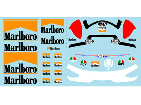 Museum collection D769 1/12 Yamaha YZR500 89 Marlboro & Helmet (Hasegawa)【メール便可】