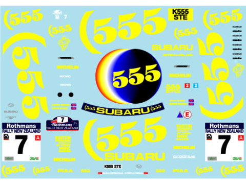Museum collection D849 1/24 Subaru Legacy 91 Newzealand (Hasegawa) 【メール便可】