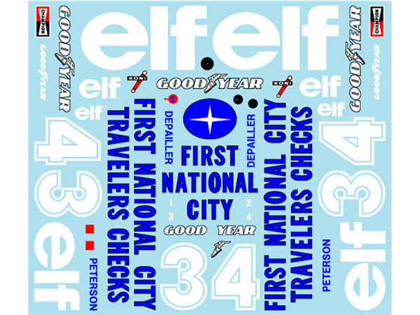 Museum collection D871 1/12 Tyrrell P34 77 MonacoGP (Tamiya) 【メール便可】