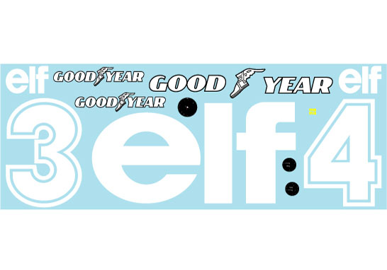 Museum collection D889 1/8 Tyrrell P34 '76&'77 Nose (Hachette) 【メール便可】